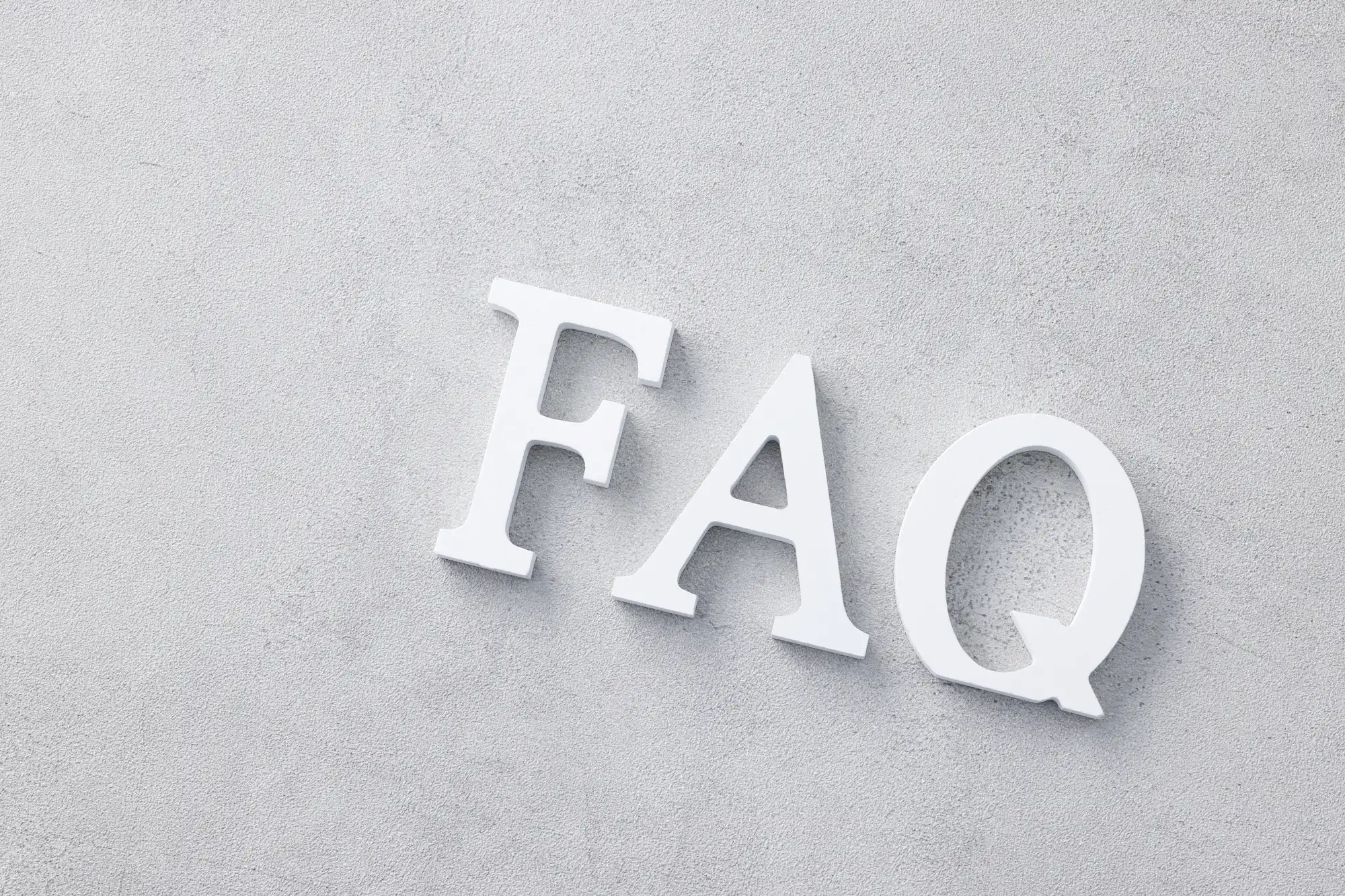 FAQの模型