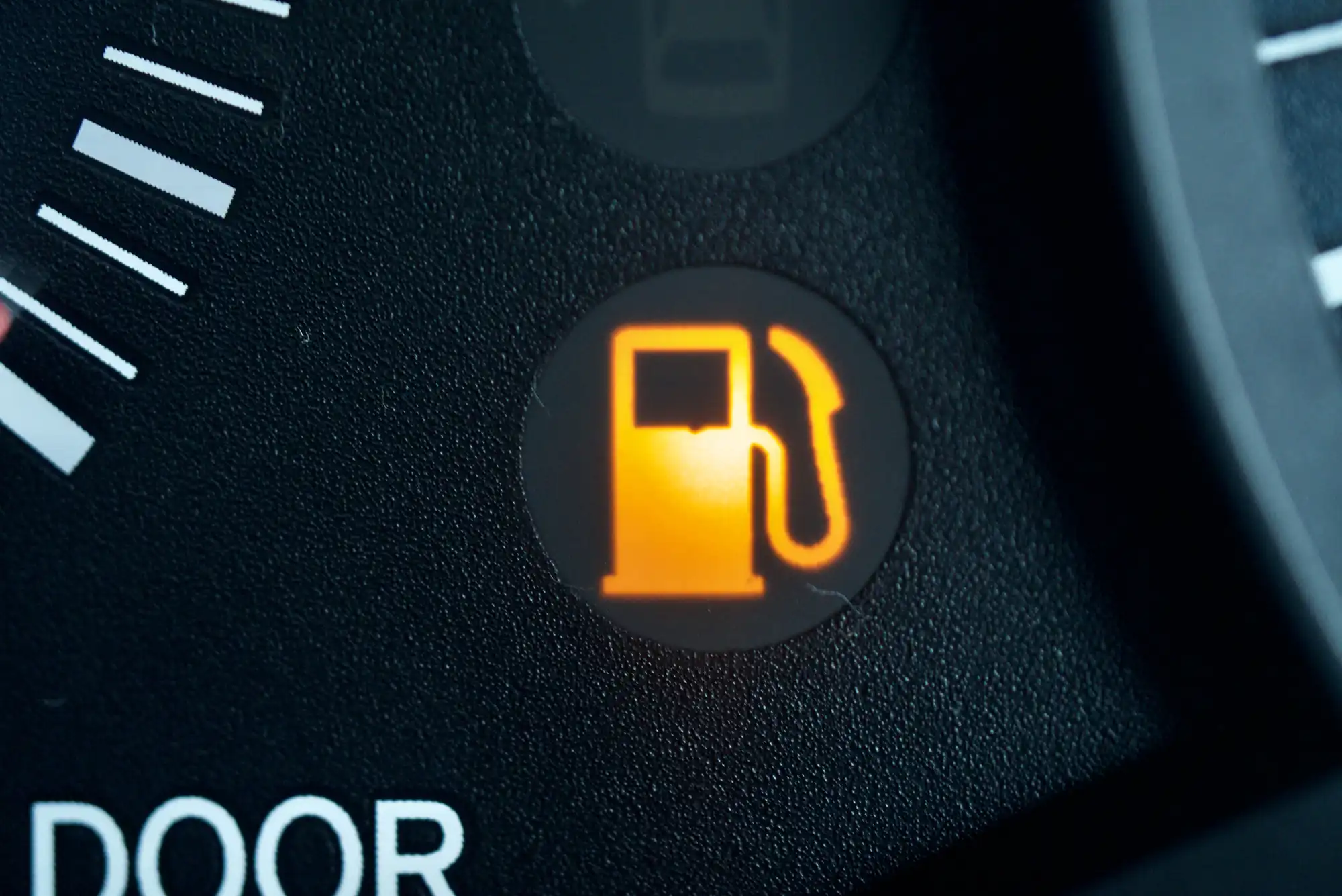 ガゾリンのEランプが光っている状態