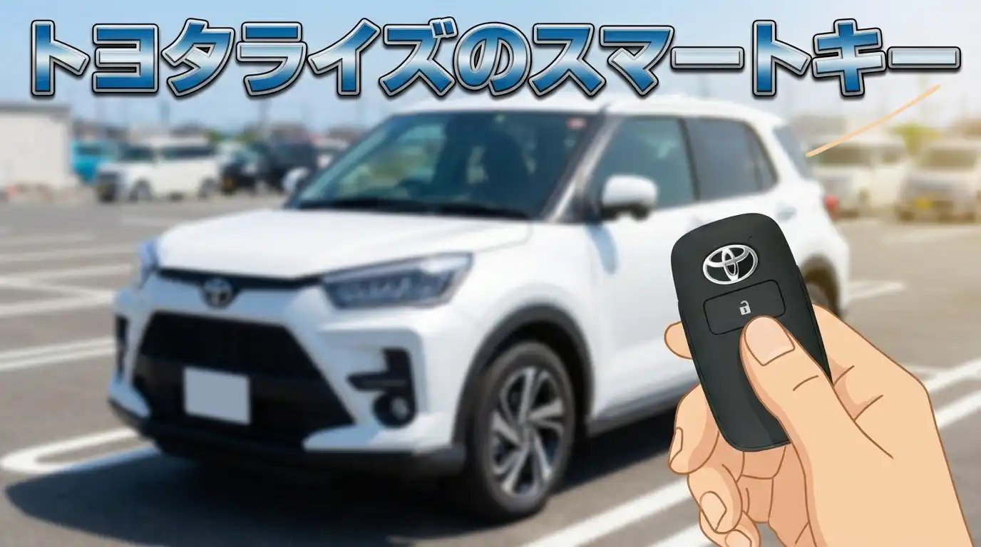 トヨタ・ライズ　スマートキーのトラブル解決ガイド：電池交換から紛失対策まで タイトル画像